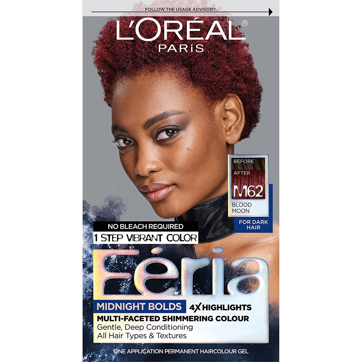 L'Oreal Paris Feria Midnight Bold ,Blood Moon