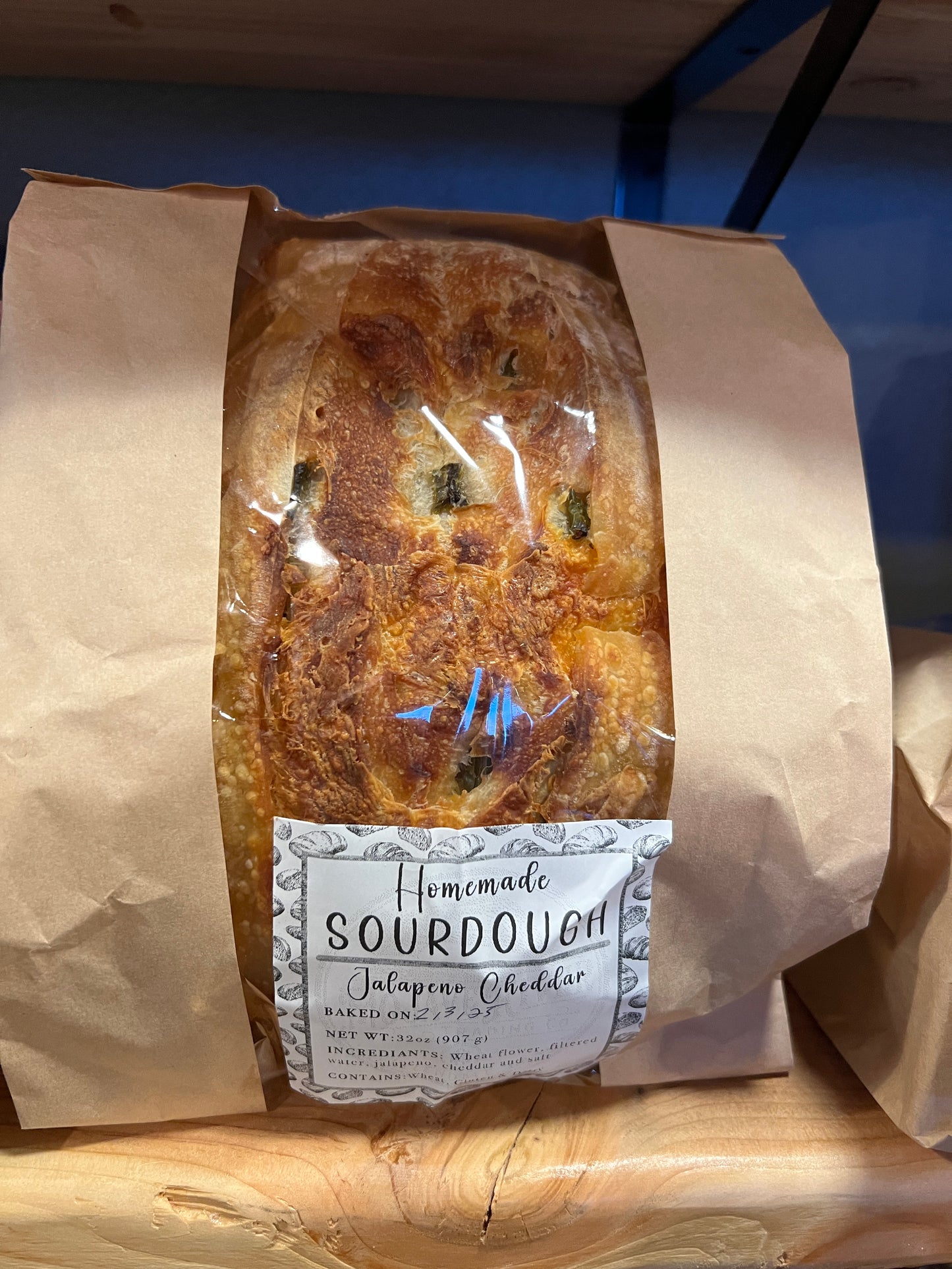 Homemade 2 Pound Sourdough Bread Pre-Order (For Pick up in Helendale Tuesdays & Fridays)