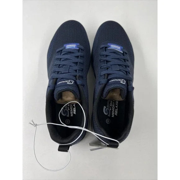 Men's Sport by Skechers Broady Sneakers Navy Blue Size 8
