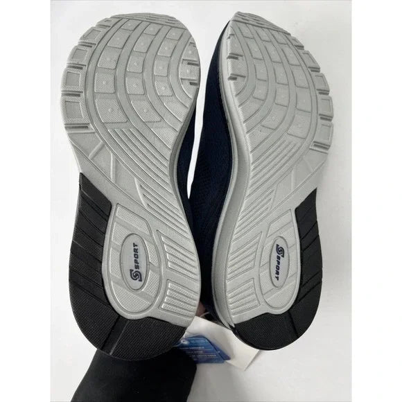 Men's Sport by Skechers Broady Sneakers Navy Blue Size 8