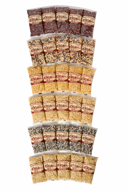 Amish Country Popcorn 4oz Sampler Bag