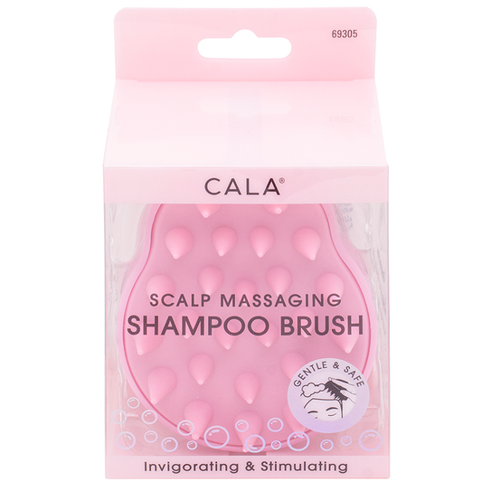 CALA SCALP MASSAGING SHAMPOO Pink BRUSH