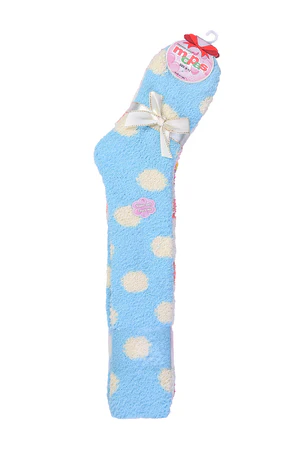 MOPAS LADIES PLUSH SOFT KNEE HIGH - PAIR OF SOCKS SIZE 9-11