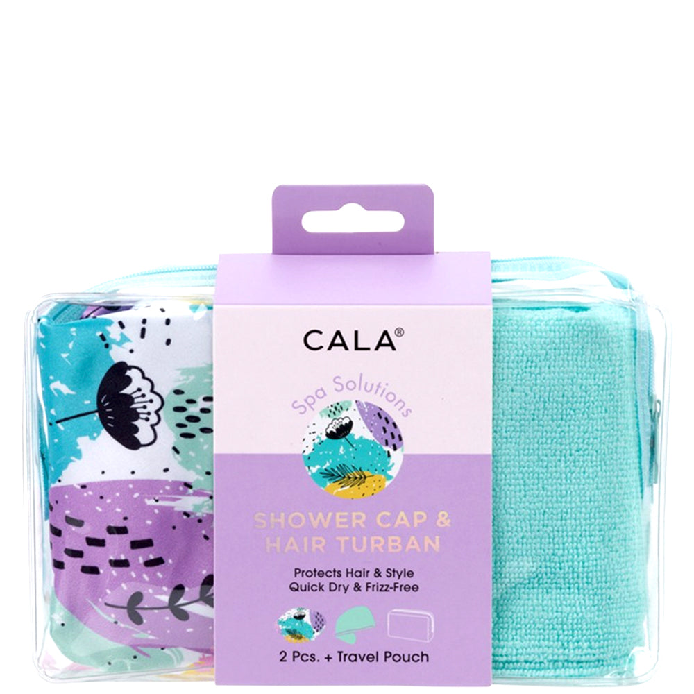 CALA SHOWER TURBAN 2PC HAIR SET