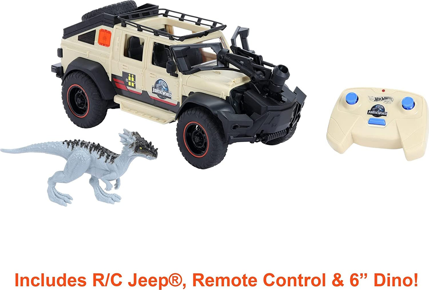 Matchbox - Jeep Gladiator R/C with Dracorex Dinosaur