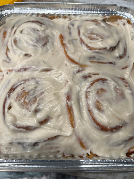 Yeast Cinnamon Rolls, Pre-Order (For Pick up in Helendale Tuesdays & Fridays)