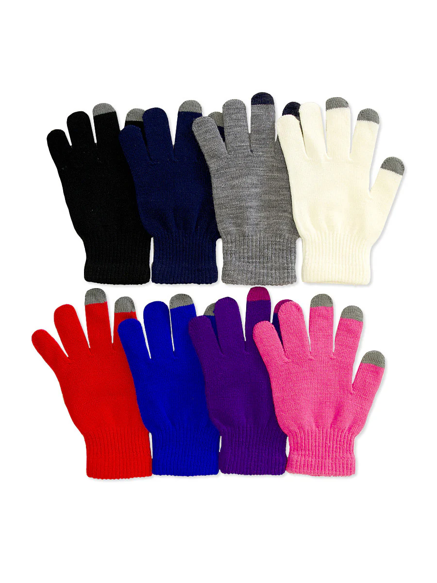 LADIES & MEN'S TOUCH SCREEN MAGIC GLOVES