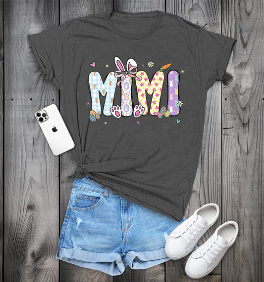 MIMI Easter T-Shirt, Cute Spring Tee, Easter Bunny MIMI Shirt