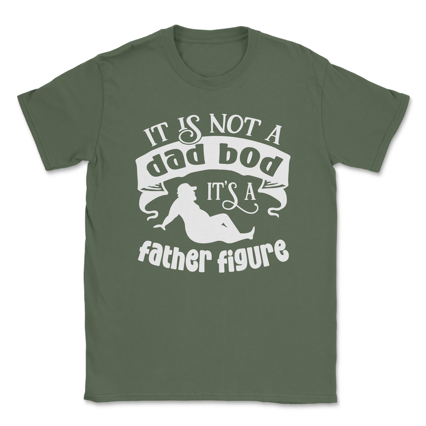 Funny Graphic T-Shirt –IT IS NOT A DAD BOD, ITS A FATHER FIGURE| Made in the USA