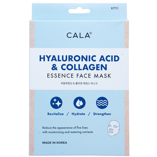 CALA HYALURONIC ACID AND COLLAGEN ESSENCE FACE MASK