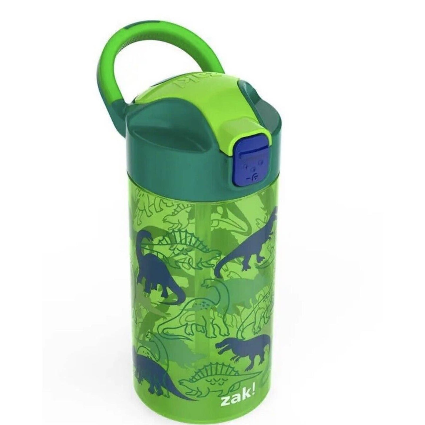 18oz 2pk Plastic Dino's and Camping Valiant Kids Water Bottle Set - Zak Designs