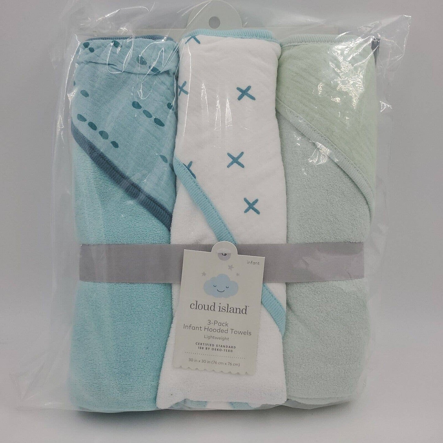 Cloud Island Infant Lightweight Hooded Towels