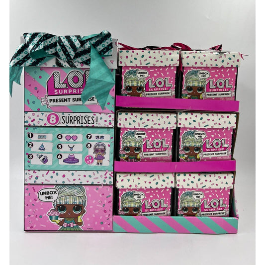 LOL Surprise! Present Surprise Doll with 8 Surprises - Case Pack