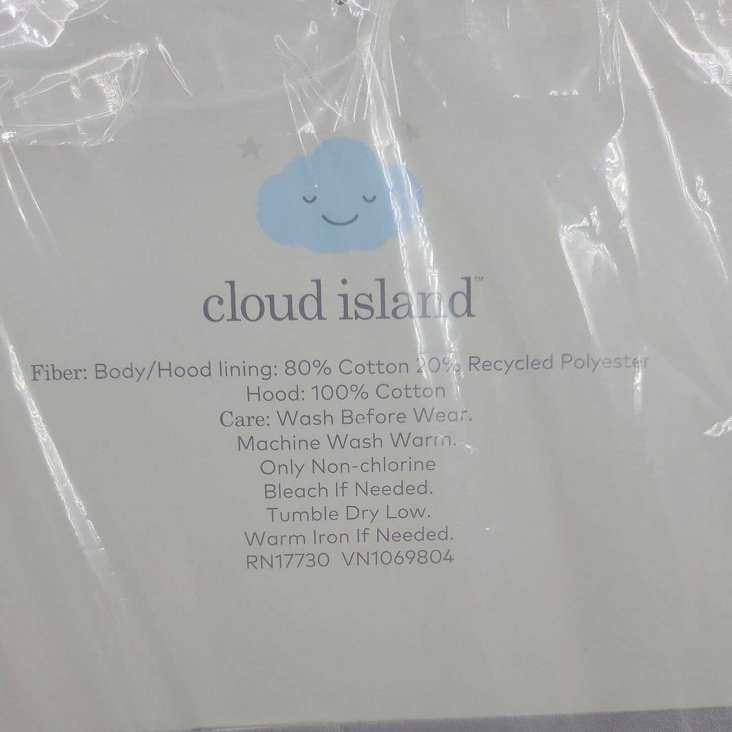 Cloud Island Infant Lightweight Hooded Towels